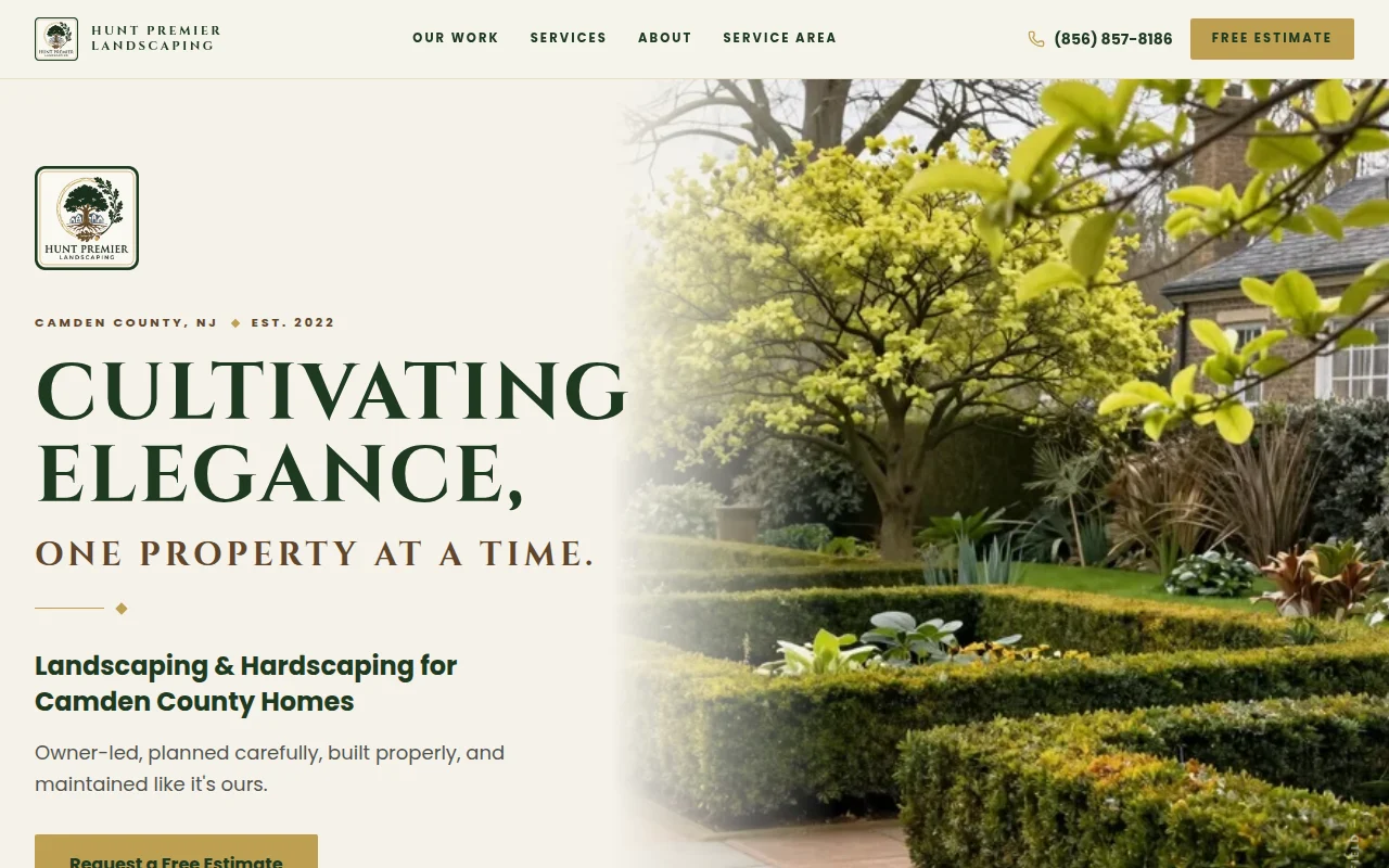Hunt Premier Landscaping: After — huntpremierlandscaping.com